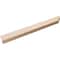 Ekena Millwork 2in. W x 4in. H x 36in. L Garner Woodgrain TimberThane Rafter Tail, Primed Tan RFTUR02X04X36GARRCPR - alternate 2
